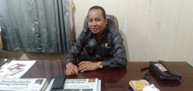 FOTO : Ketua Fraksi Nasdem DPRD Kotawaringin Timur, Syahbana SP.